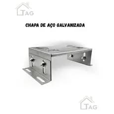 BASE DE CHÃO PARA AUTOMATIZADORES DESLIZANTE UNIVERSAL