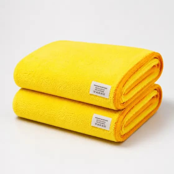 Flanelas Microfibra 60x40cm 350gsm Toalha Limpeza Veicular Doméstica Vidros Espelhos Telas Polimento
