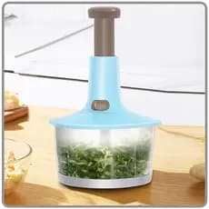 Processador De Alimentos Manual 1,5L – 3 Lâminas Com Trava De Segurança