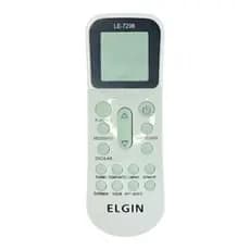 Controle Remoto Ar Condicionado Elgin LE-7298 Compatível Split Inverter Quente Frio
