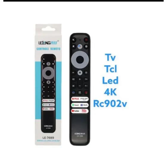 Controle Remoto Compatível com TV TCL Smart lê 7689