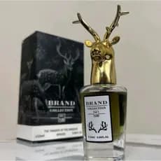 Perfume Masculino Brand 128 com notas de rum lavanda e baunilha