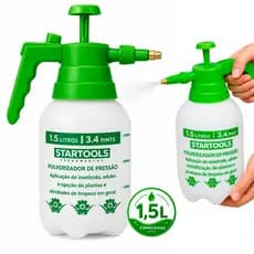 Pulverizador Borrifador de Pressão Manual 1,5L Multiuso – Jardim Limpeza e Automotivo