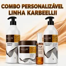 Combo Personalizavel Shampoo Condicionador Purificador 1L Máscara Hidratação 500g Óleo Reparador 60ML