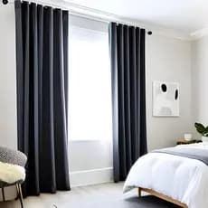 Cortina 100% Blackout PVC Corta Luz para Quarto Sala Blecaute Vedação Total - Vários Tamanhos e Cores