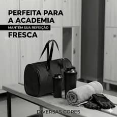 Bolsa Térmica Baú Impermeável e Resistente Conservação de Alimentos - P e G