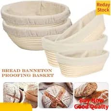 Cesta de fermentação de pão redonda/Oval-caixa de cozimento-ferramentas DIY de madeira