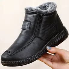 Bota Feminina cano curto De Inverno De Neve À Prova D'água Sapatos Casuais Femininos Ankel 2024 Fashion Women's Boots