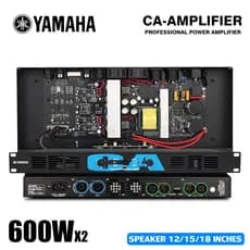 YAMAHA CA6 Profissional Puro Pós-Estágio Amplificador de Alta Potência de Quatro Canais, Amplificador de Potência Digita
