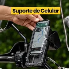 Suporte De Celular para moto À Prova D'água E Antifurto Impermeável Motoboys Moto Quadriciclo