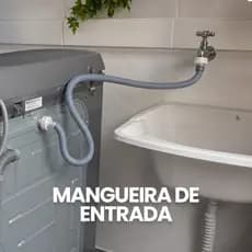 Mangueira De Entrada De 2m Para Maquina De Lavar Roupa Lavadora Mangueira para máquina