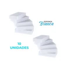 Kit 10 Bucha Mágica Well Clean Espuma Limpeza Pesada Multiuso