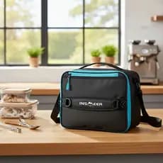 INSMEER Bolsa Térmica Marmita Impermeável Exp. 16L c/ Alças Ombro/Mão. Mat. PP Ecológico Ultraleve