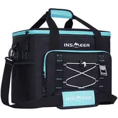 Bolsa Térmica Grande 40 Litros 60 Latas Con Alça De Ombro Impermeável Manter Frio ou Quente Ar livre