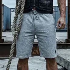 Bermuda Short Masculina Moletom Casual e Esportiva Academia Básica Bermuda Tradicional Masculina