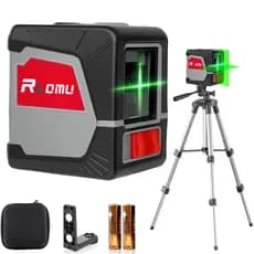Nivel a laser profissional 2 linhas verde nível a laser com tripé 20M