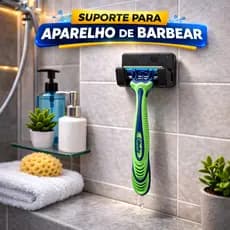 1 Par Suporte Porta Aparelho de Barbear Gillette Prestobarba Raspador Pelos Barbeador Banheiro