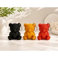 Chaveiro Ursinho Fofo Decorativo Pingente Bolsa Mochila Acessório Fofo Presente Criativo