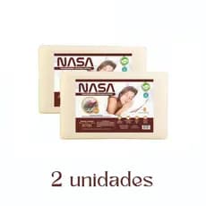 Kit Com 2 Travesseiros Nasa Original Viscoelástico Antialérgico