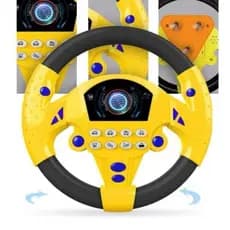 Volante De Brinquedo Interativo Com Som/Simulação-ABC