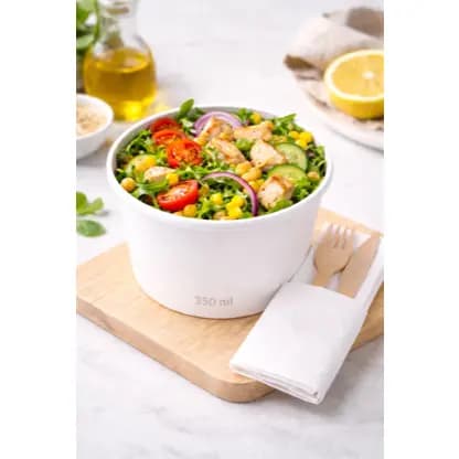 KIT SALADA FITNESS BOLW 350 ML ECOFOOD 25 UNI