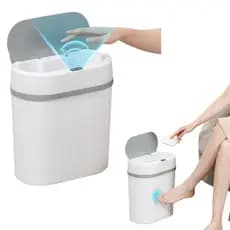 Lixeira Automática Anti Odor Sensor Inteligente 12L Banheiro Cozinha