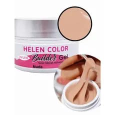 Gel Sólido Nude/Branco/Renda/Transparente15g Helen Color/ Alongamento Das Unhas decoração 3d unha de cristal massinha