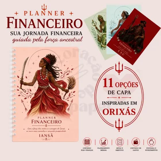 Planner Orixás Organizador Financeiro - A5