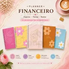 Planner Organize finanças A5  - planner financeiro