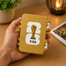 Caixa Case Porta Figurinha Album Copa Mundo 2026 Organizador