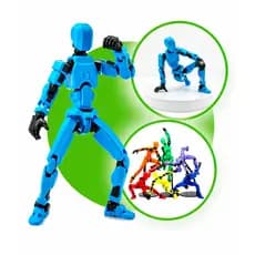 Boneco 100% Articulado para Montagem Dummy 13 Figura de Ação Brinquedo Presente Infantil Divertido