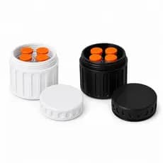 Caixa Porta Ampola 3ml Case Organizadora Tirze 4 Porta Frascos Para Vacinas e Injeções Peptídeos