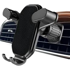 Suporte Celular Gps Veicular Carro Ar Condicionado Gira 360