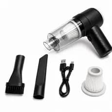 Aspirador De Pó Portátil Sem Fio USB Recarregável Automotivo 25W Carro Casa