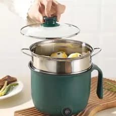 Panela Elétrica Multifuncional Antiaderente Banho Maria 1.8L 110V ou 220V