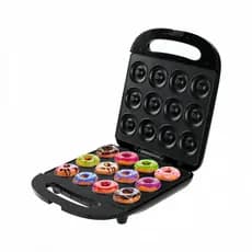 Maquina De Mini Donuts Café Da Manhã Capacidade Para 16 Mini Rosquinha Elétrica 110 E 220V