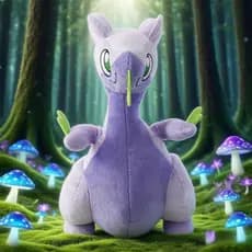 Pelúcia Pikachu Goodra, Brinquedo de Anime, Boneco de Desenho Animado, Portátil para Adultos, Tempo de Brincar e Estudo