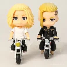10cm Tokyo Revengers Draken  Mikey Manjiro Sano 1666 PVC Action Figure q posket Nendoroid boneco