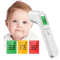 Termômetro Digital Infravermelho De Testa Sem Contato Médico LCD Febre Medição Do Bebê/Adulto