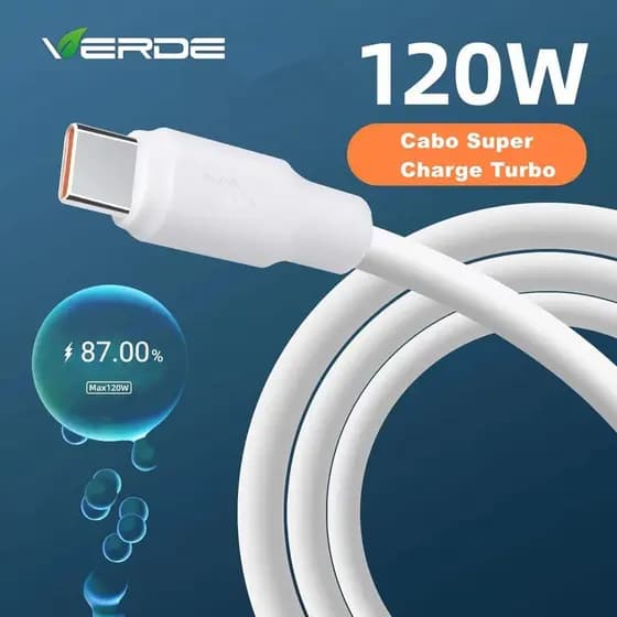 Cabo Tipo C/Micro V8/Litghting Grosso 6MM 120W Super Charge Turbo Carregamento Para Xiaomi Huawei Iphone
