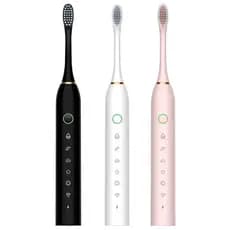 Escova de dentes elétrica recarregável Sonic IPX7
