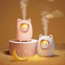Desenhos animados gato ar umidificador estilo bonito óleo essencial perfume  neblina pulverizador