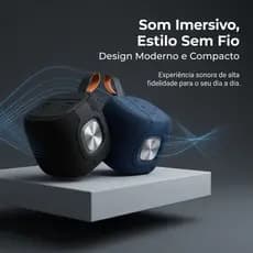 Caixa De Som Speaker Bluetooth RGB Portátil À Prova D'água IPX6
