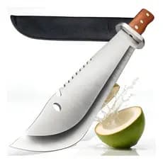 Facão Rural Camping Trilha Pesca Corte Mato Galhos Cana 48cm