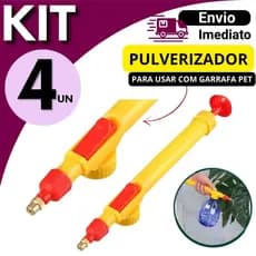 Pulverizador Manual Borrifador Spray agua  Kit 4 2 ou 1 Unidade Multiuso Jardim Limpeza