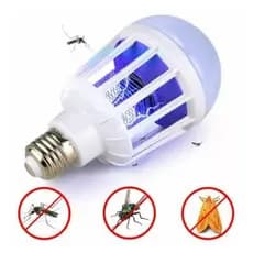 Lâmpada Led e UV Bulbo Repelente Mata Mosquito Moscas 15W - 110v