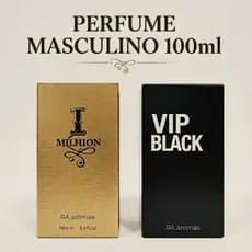 Perfume Masculino 100ml com Boa Fixação Alta Duração e Intensidade  Para o Dia Dia Presente