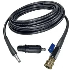 Mangueira de Engate Rápido e Registro para Lavadora Wap Ousada WL 2610/2660/1820,  Wap Combate 2600