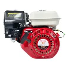 Motor Estacionário 7HP de Baixa rotação a Gasolina 1800 RPM C/Redução Modelo BE-700R Bortoloto
