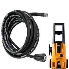 Mangueira de Aço Reforçada de Alta Pressão p/ Lavadora WAP Ousada Plus 2200 e Electrolux Power Wash